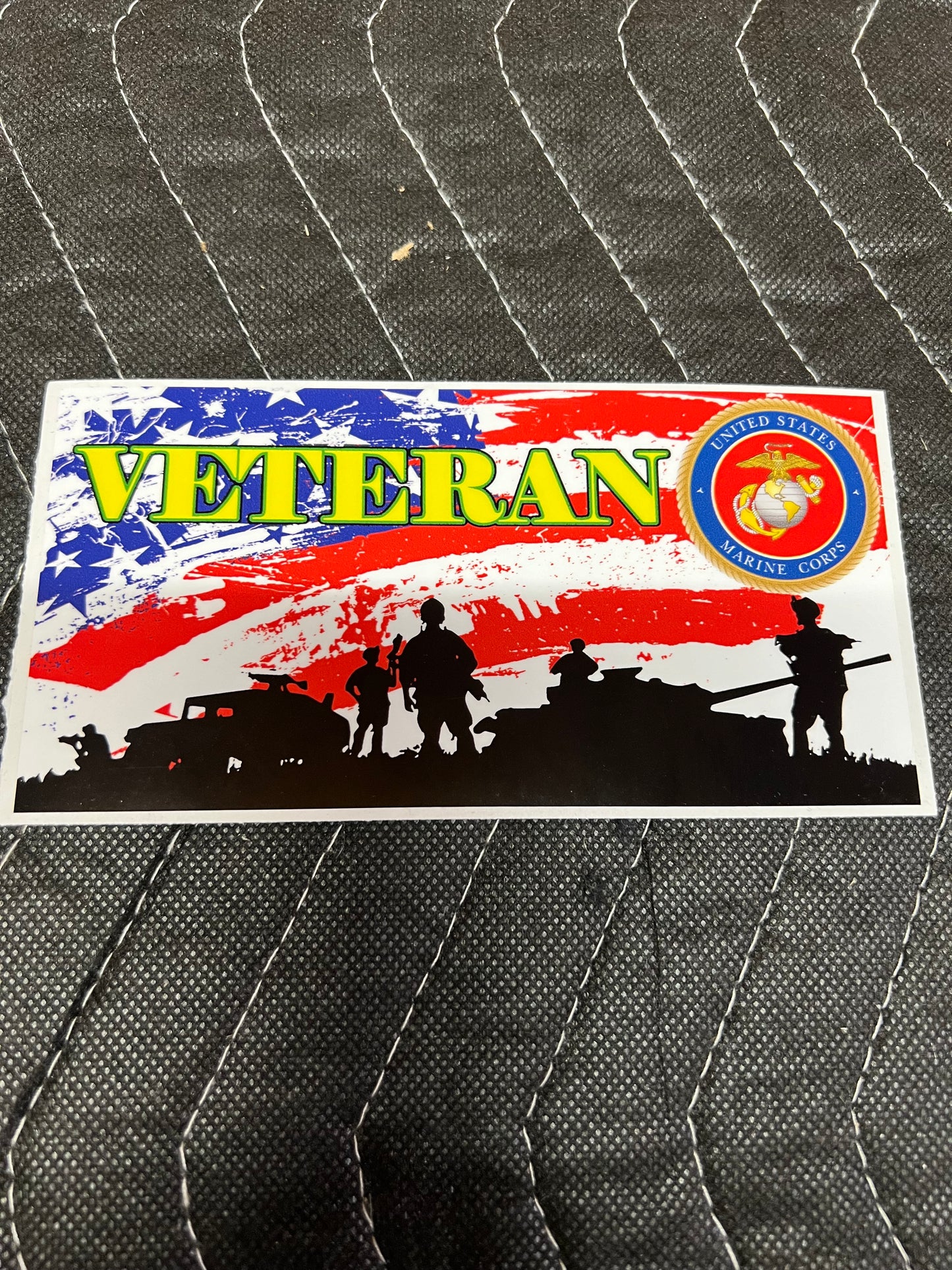 Marine Veteran Decal