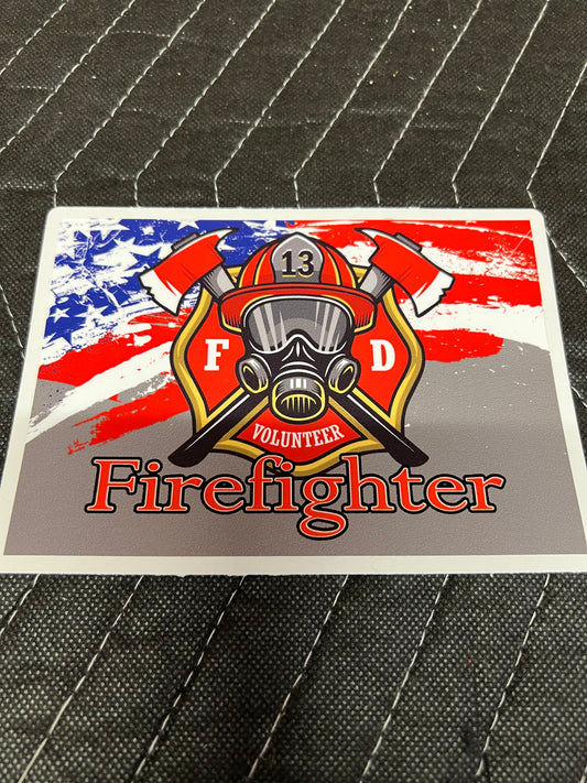 Firefighter Decal